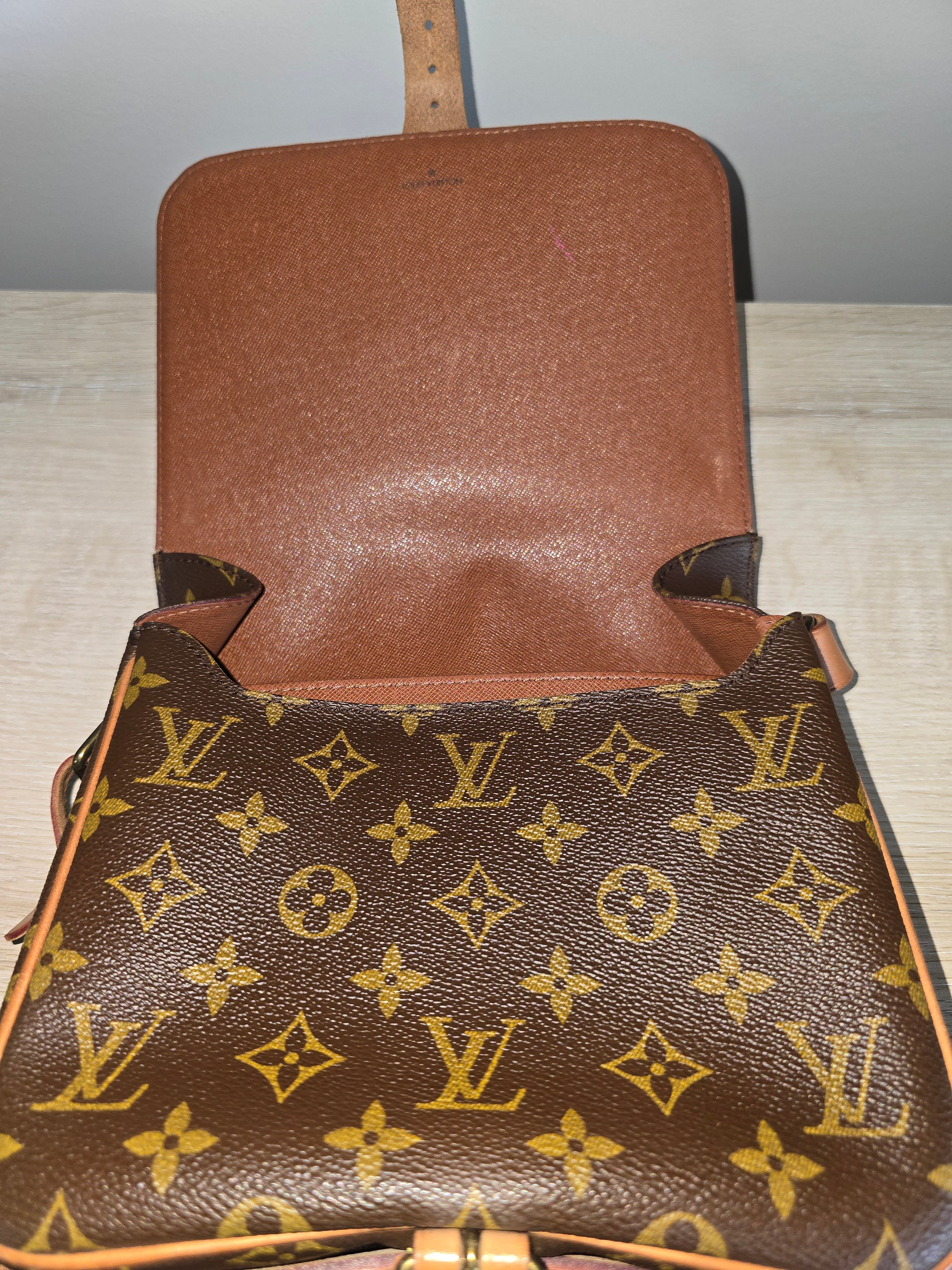 Louis Vuitton Vintage Monogram Cartouichière Shoulder Bag