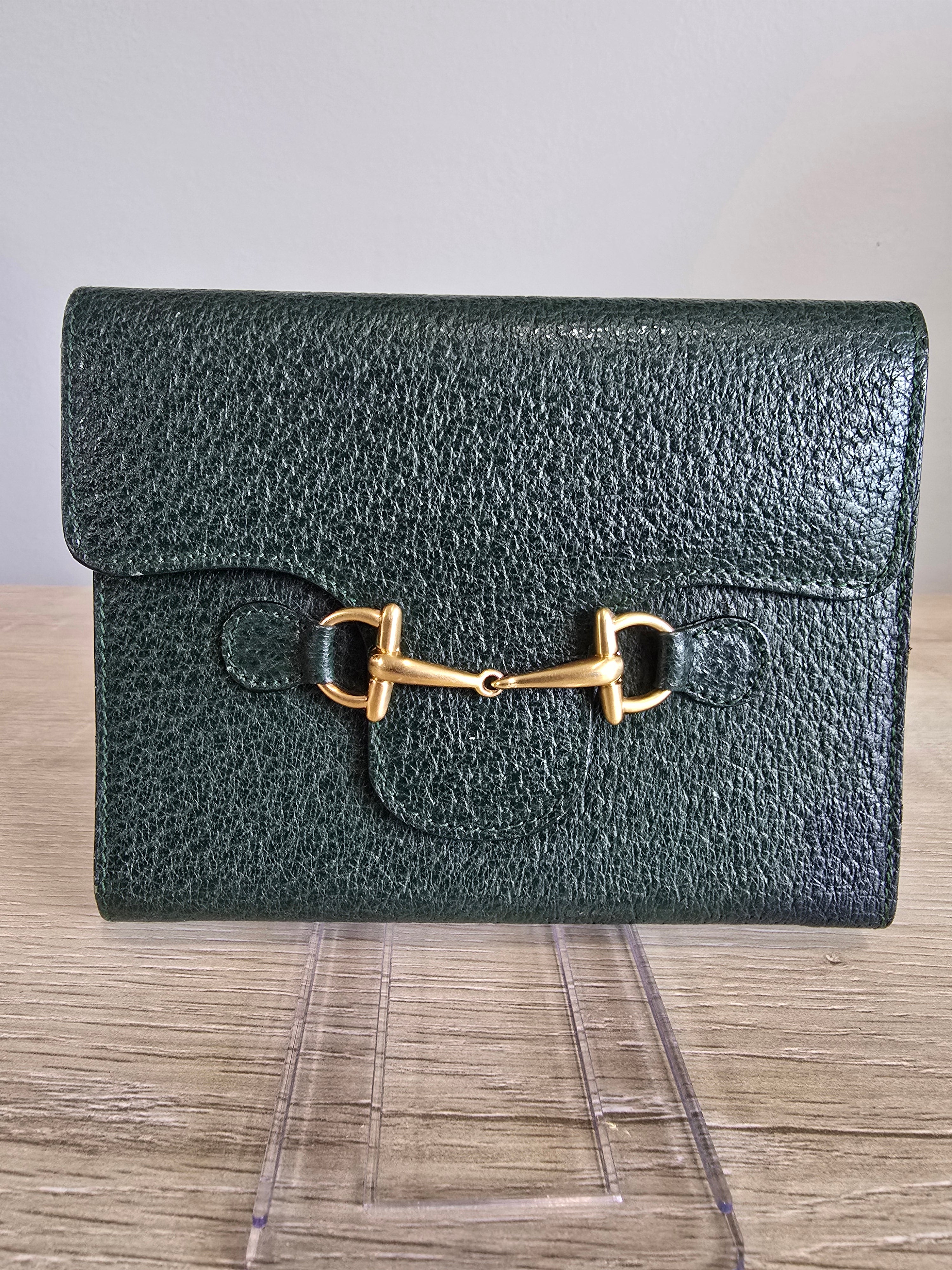 Gucci Jackie Agenda Notebook — Dark Green