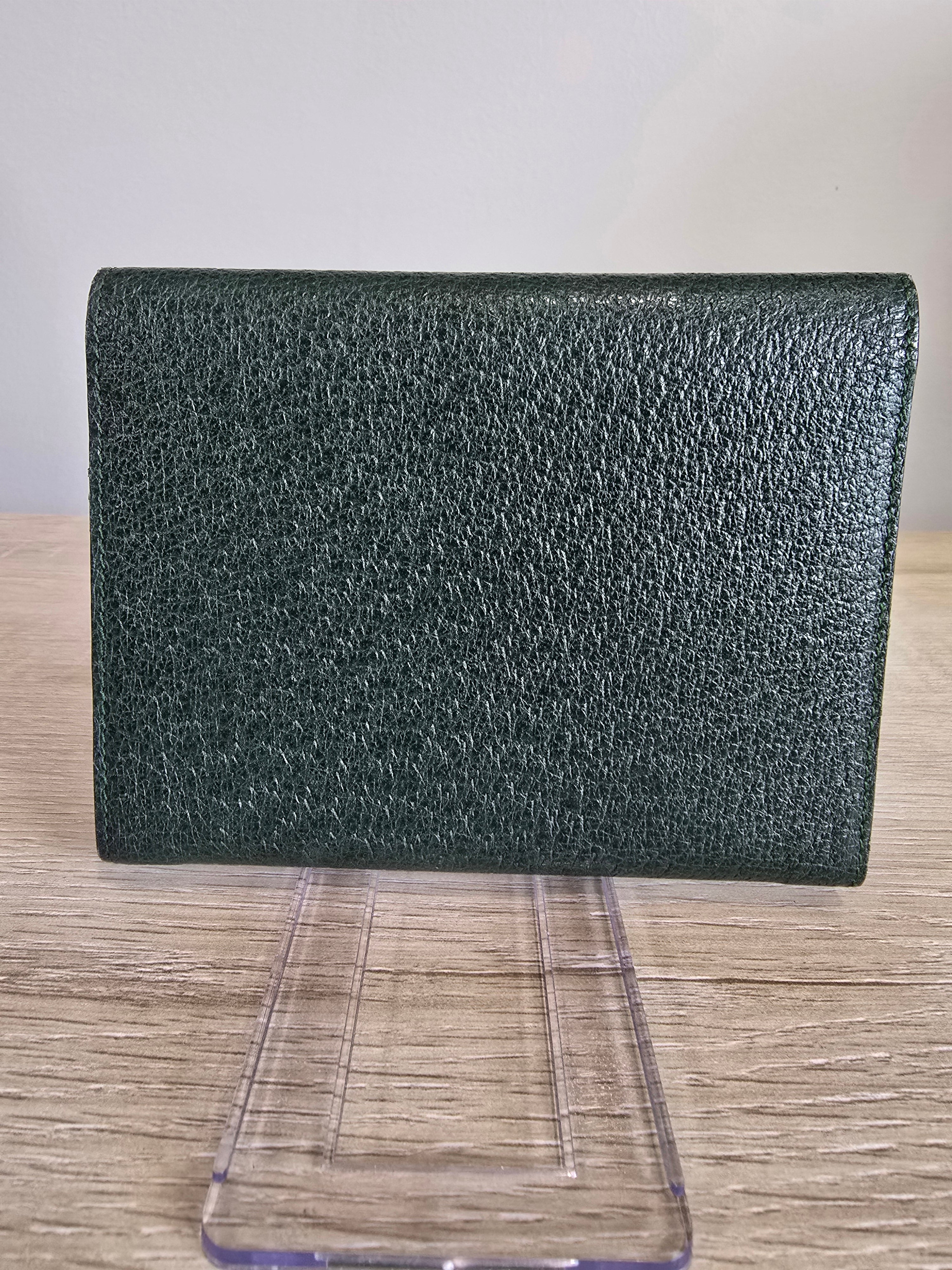 Gucci Jackie Agenda Notebook — Dark Green