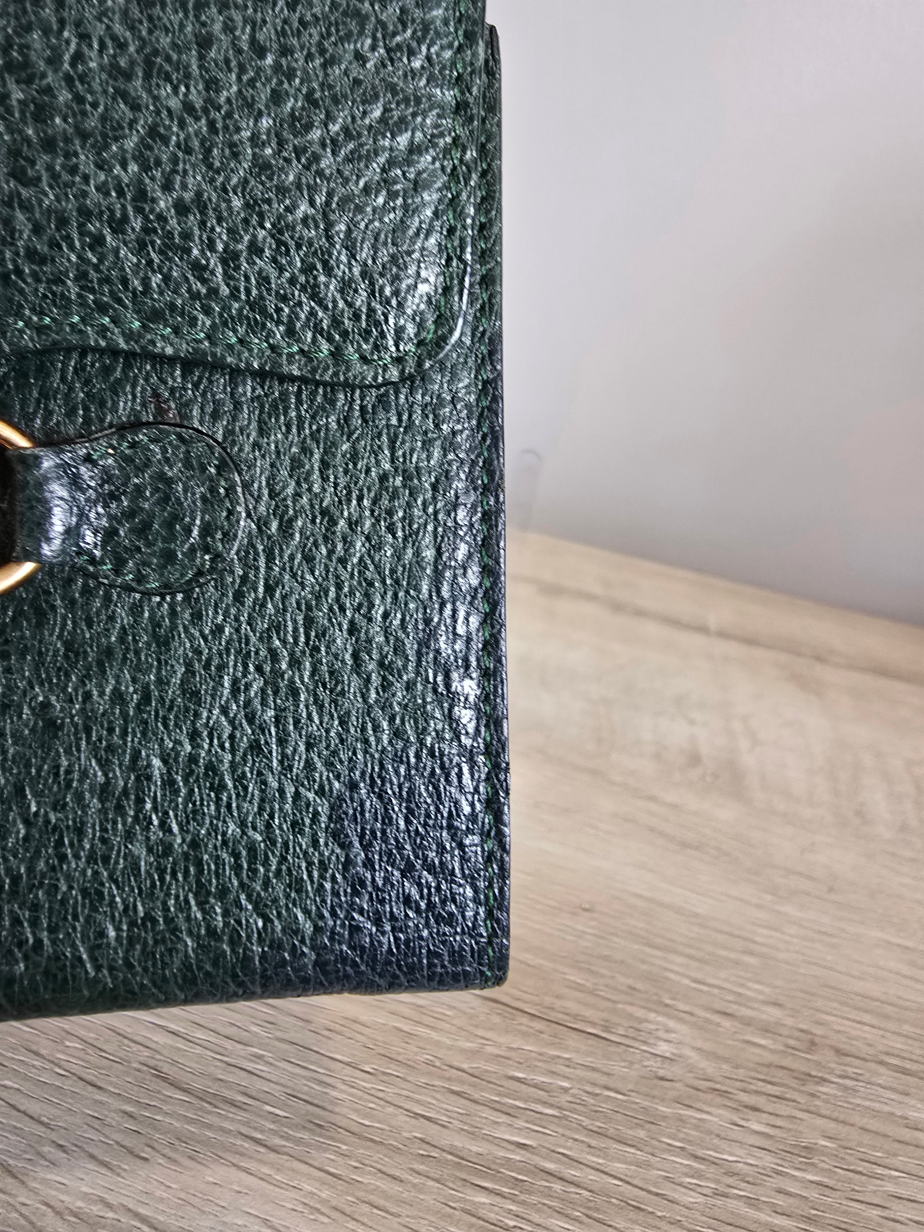 Gucci Jackie Agenda Notebook — Dark Green