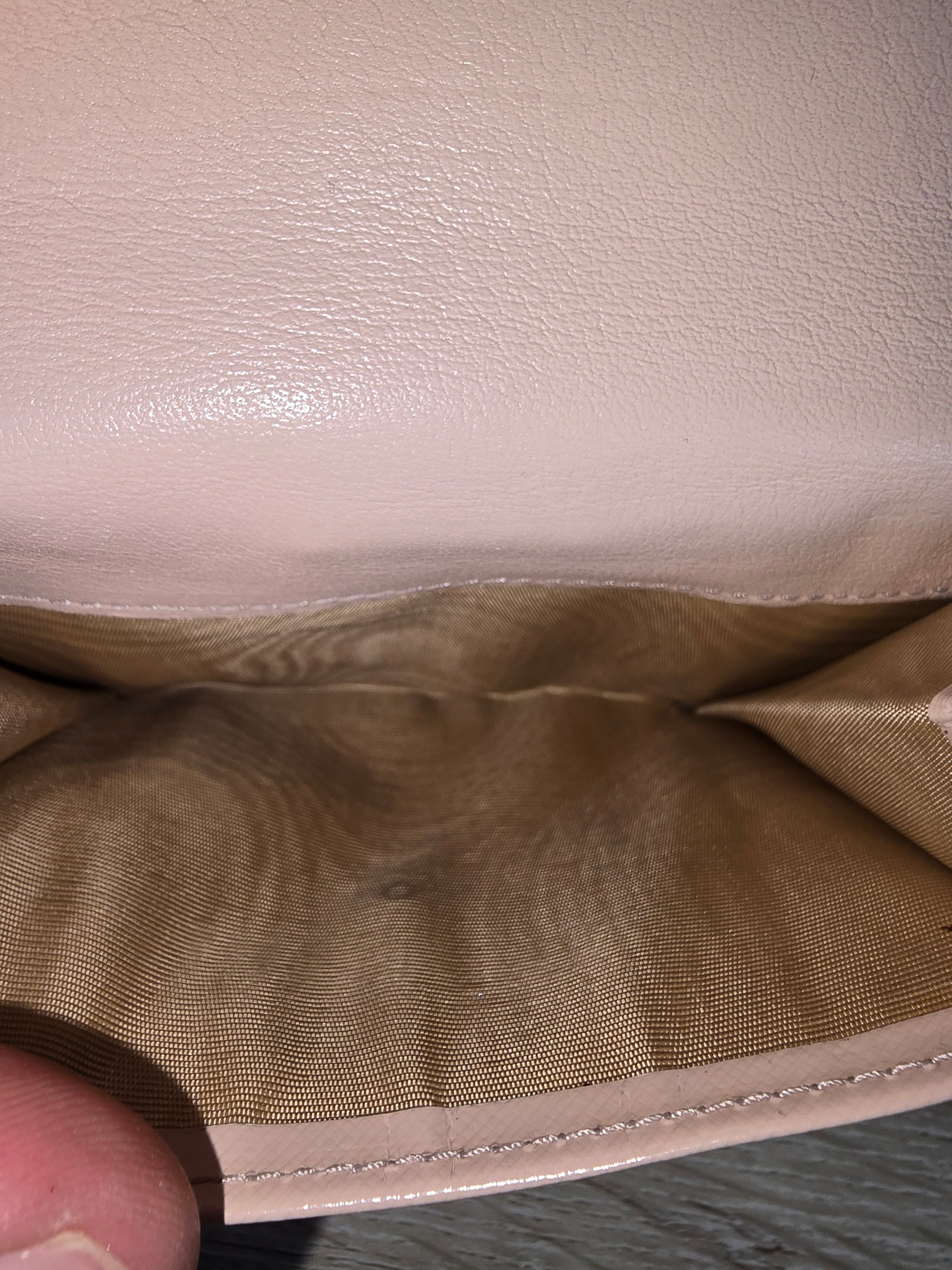Salvatore Ferragamo Gancini Leather Coin Purse — Blush Pink