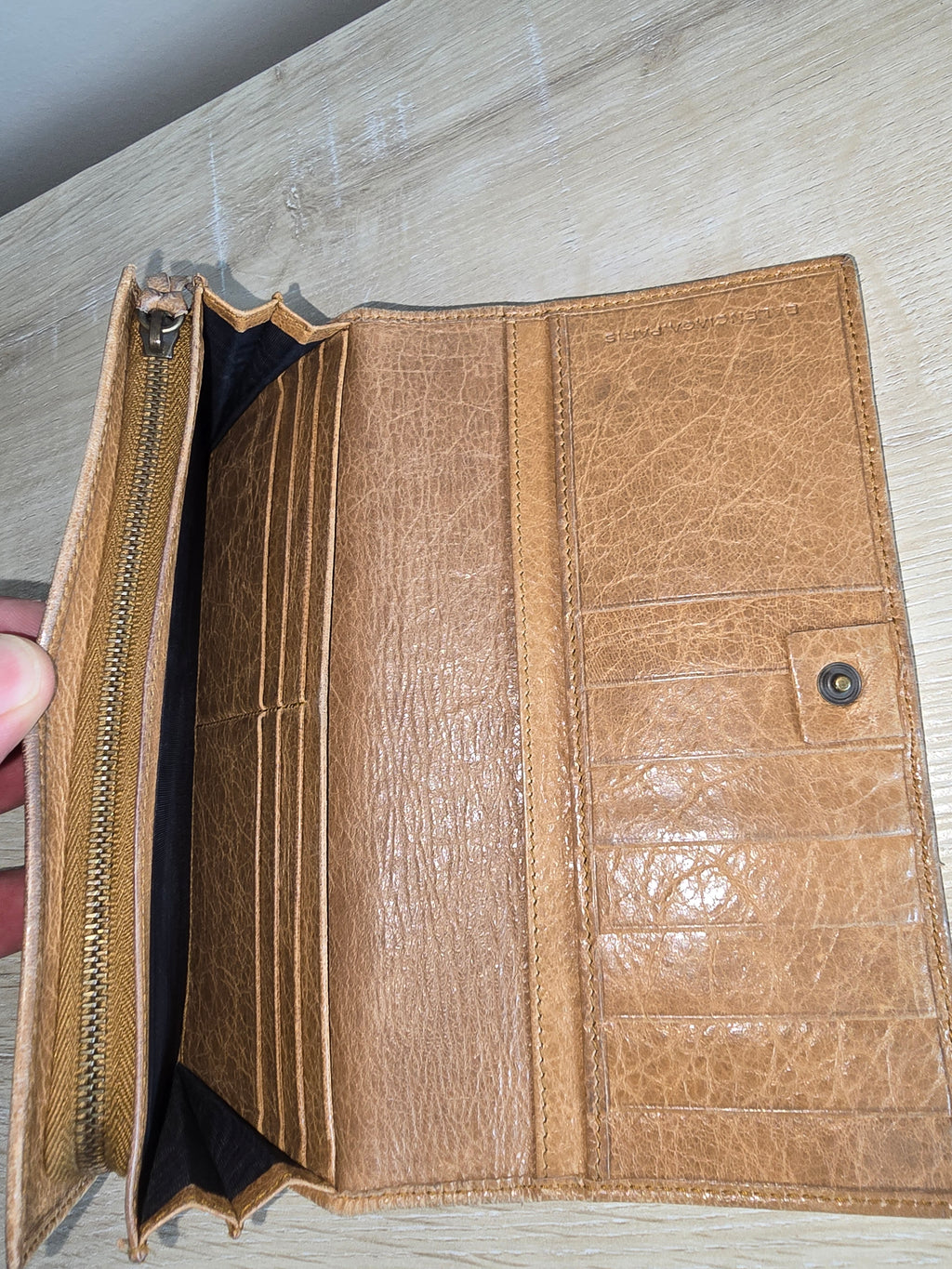 Balenciaga Agneau classic Hardware Money Wallet