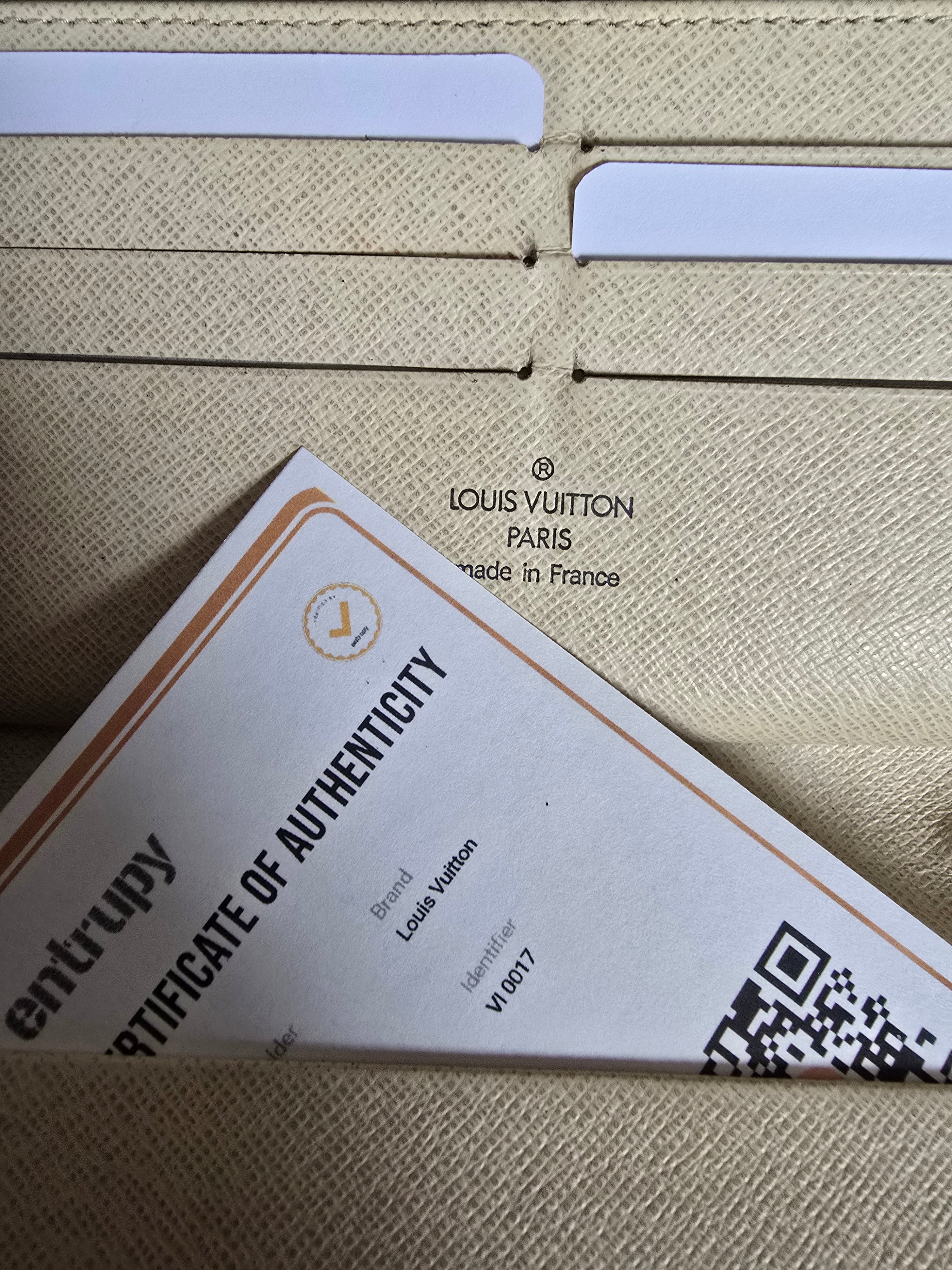 Louis Vuitton Damier Azur Zippy Wallet