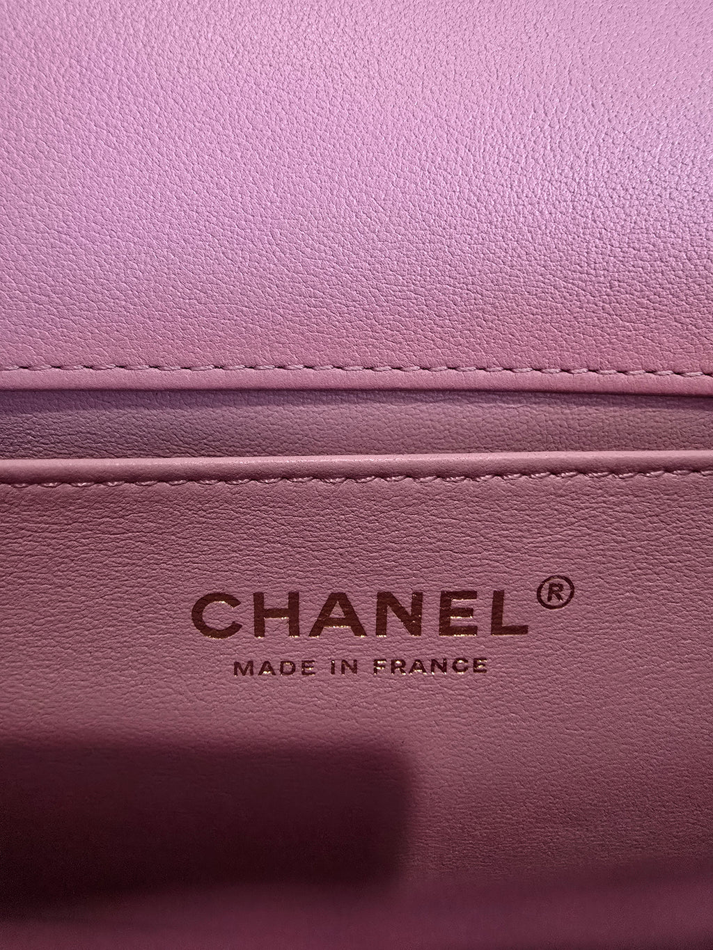Chanel Chevron Quilted Boy Bag-Pink