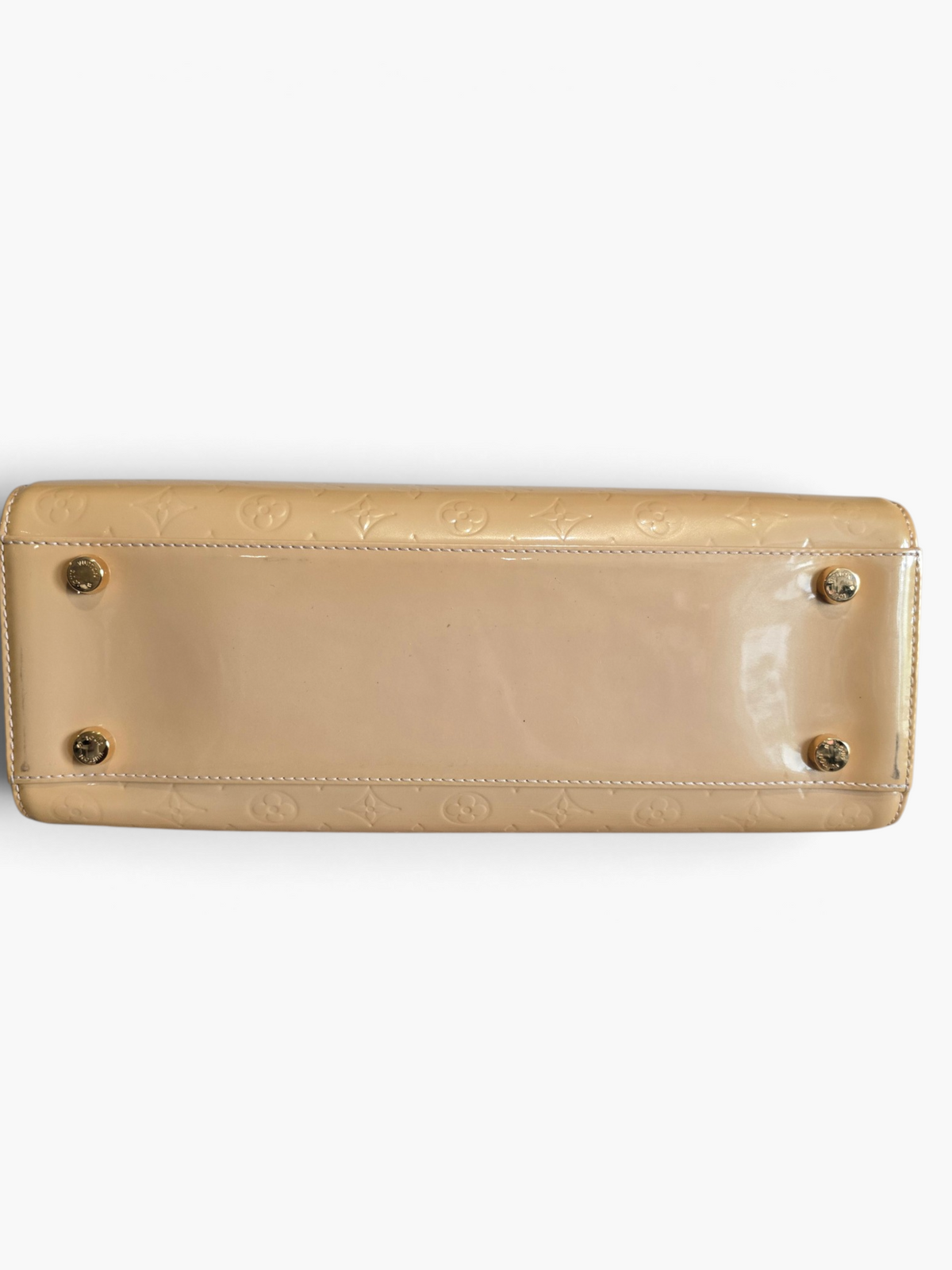 Louis Vuitton Vernis Brea MM – Beige Yellow / Gold Hardware