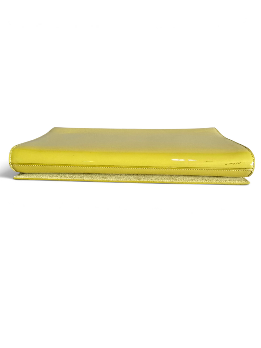 Saint Laurent Belle de Jour Clutch – Patent Yellow