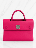 Christian Dior Medium Pink Pebbled Leather Diorever Bag