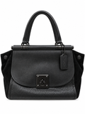 Coach Drifter Top Handle Satchel – Black