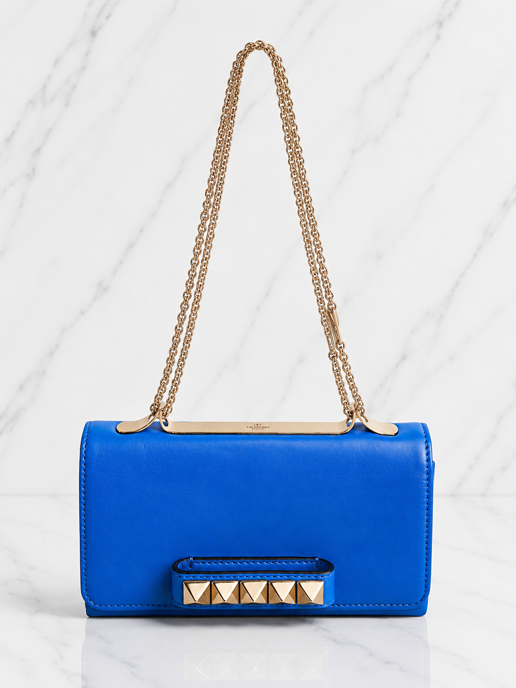 Valentino Garavani Va Va Voom Shoulder Bag — Vibrant Blue