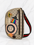 Gucci Supreme Monogram Courrier Belt Bag
