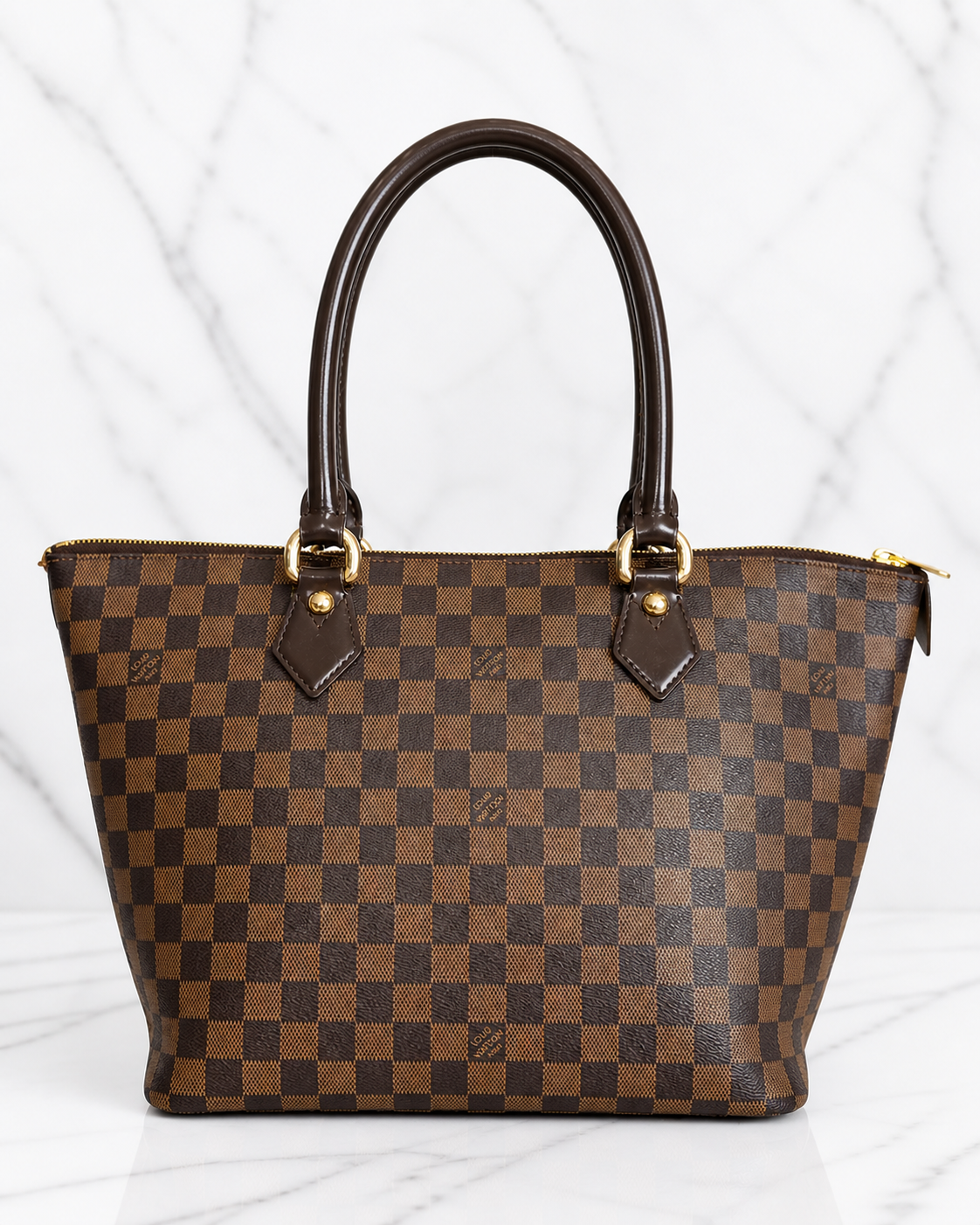 Louis Vuitton Damier Ebene Saleya MM