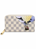 Louis Vuitton Limited Edition Damier Azur Illustre Zippy Wallet