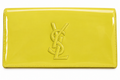 Saint Laurent Belle de Jour Clutch – Patent Yellow