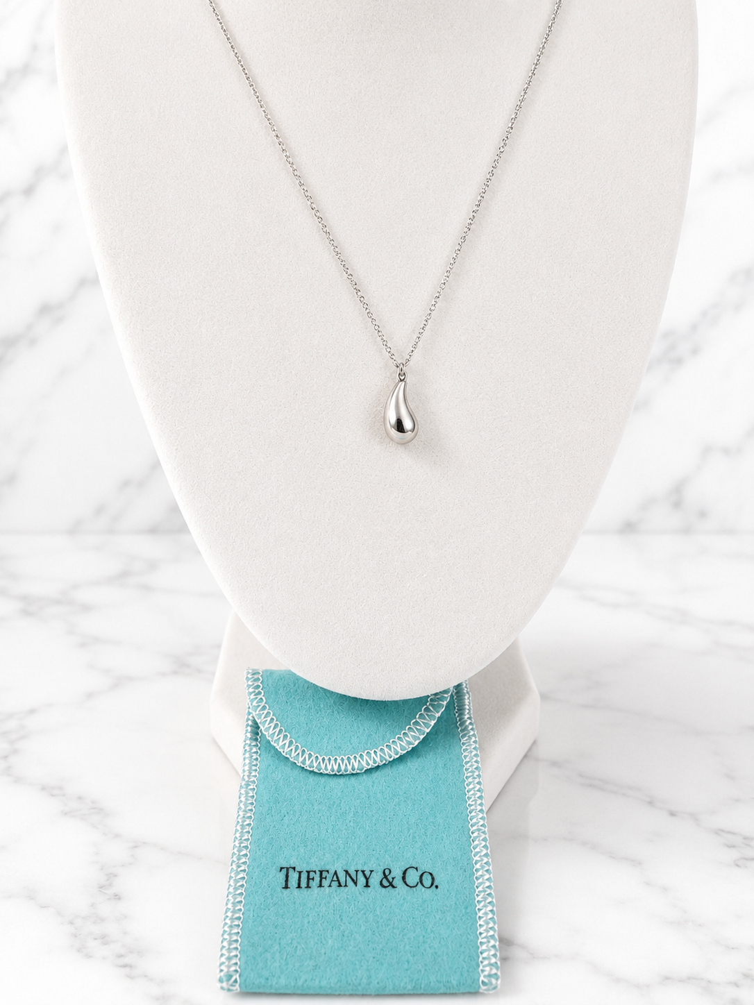 Tiffany & Co. Elsa Peretti Teardrop Pendant in Sterling Silver