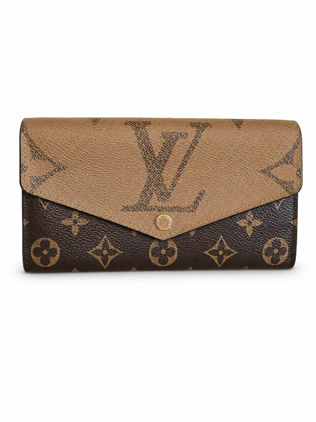 Louis Vuitton Reverse Monogram Giant Sarah Wallet