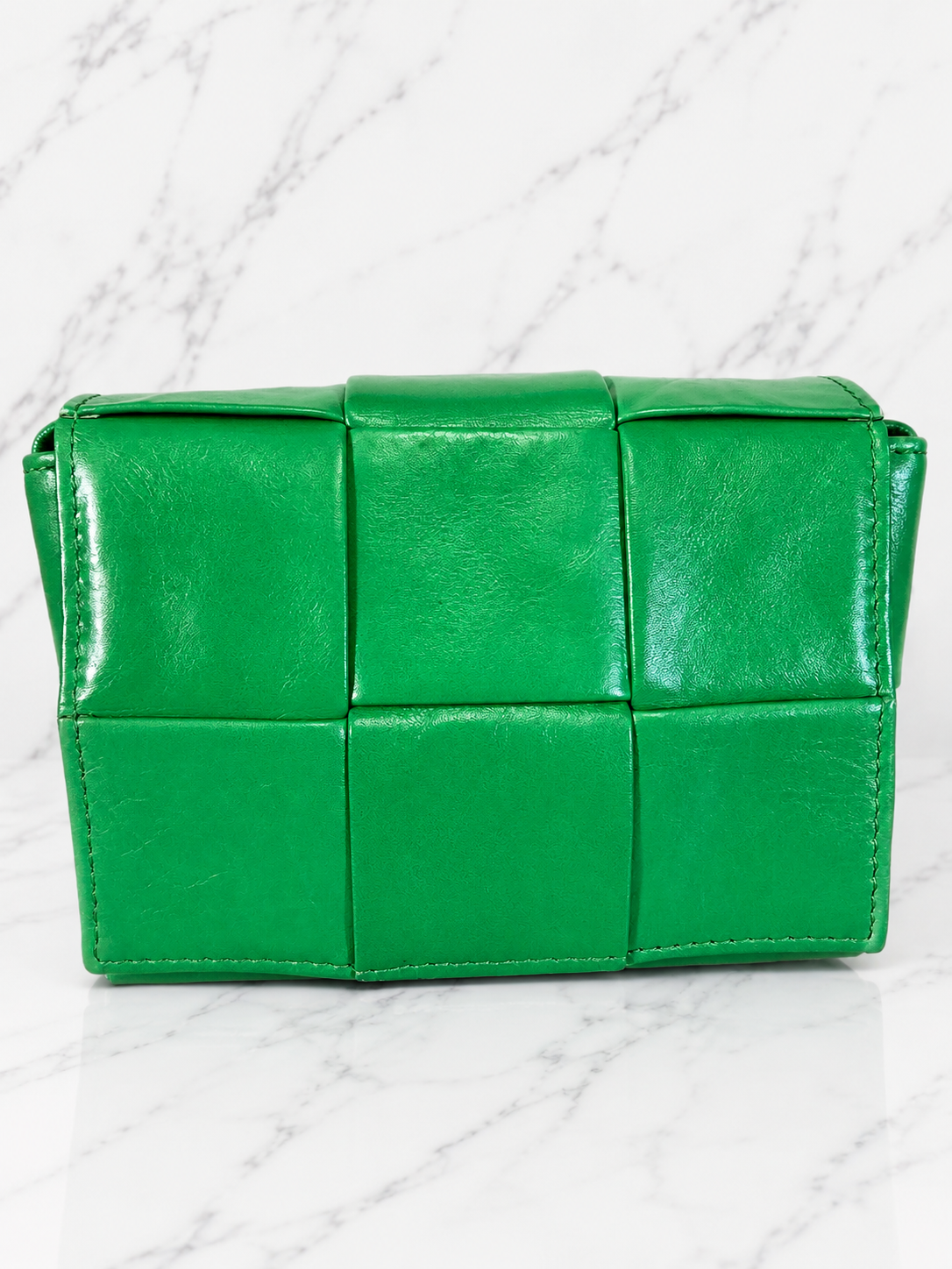 Bottega Veneta Candy Cassette Mini Bag Green