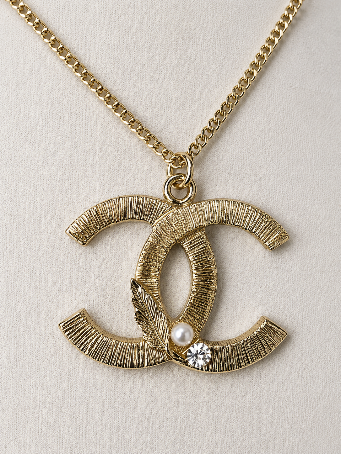 Chanel CC Logo Necklace