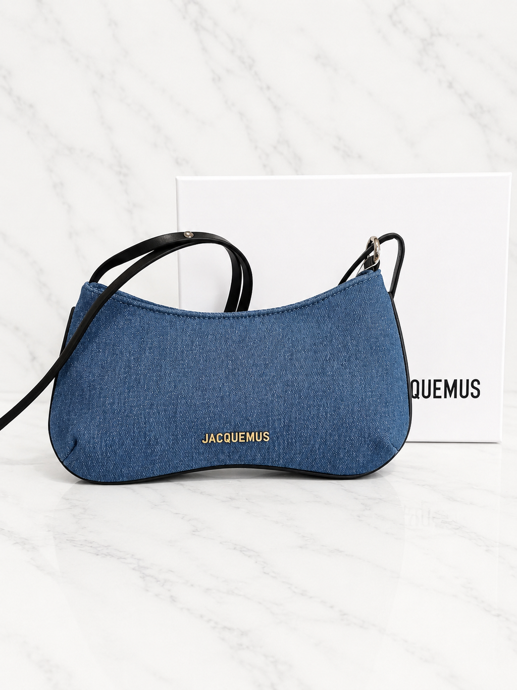 Jacquemus Le Bisou Perle — Denim Blue