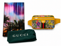 Gucci Floral GG Canvas Belt Bag Yellow Trim