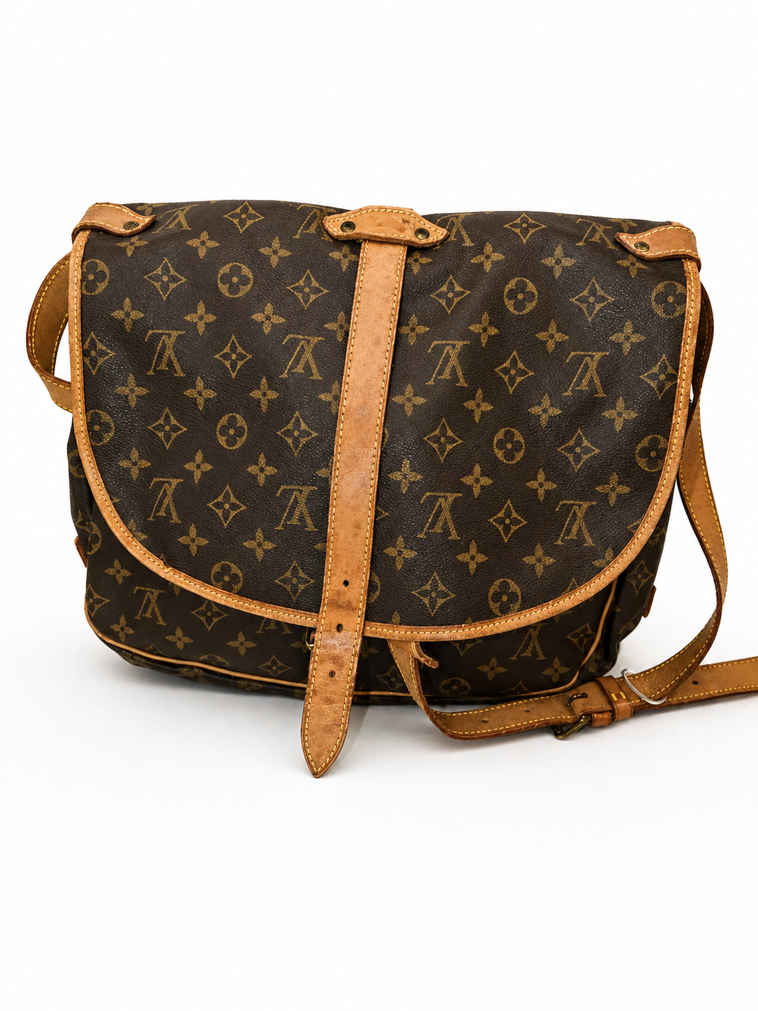 Louis Vuitton Monogram Saumur 35