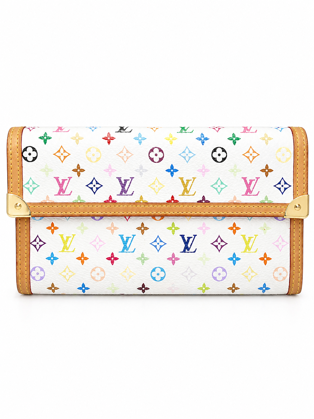 Louis Vuitton Porte Trésor International Wallet in Multicolor