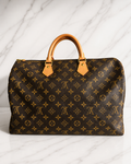 Louis Vuitton Speedy 40 Monogram Handbag in Brown