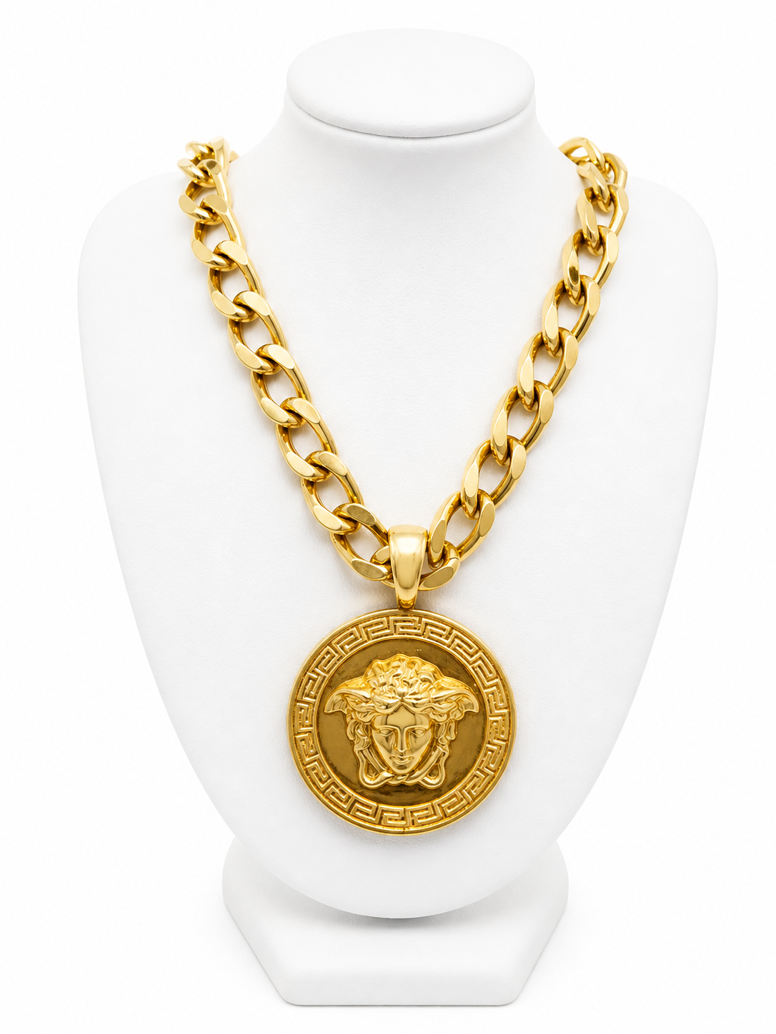 Versace Medusa Pendant Necklace